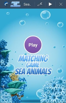 Kids Memory Game - Sea Animals游戏截图2