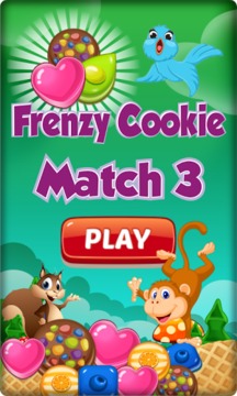 Frenzy Cookie Match-3游戏截图1