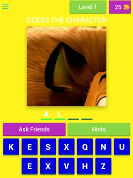 Guess the cartoon character游戏截图4