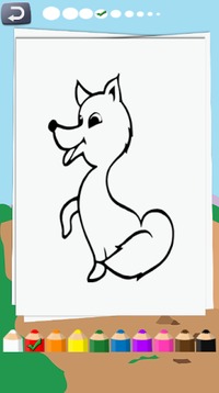 funny animals coloring book游戏截图3