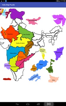 India Map Puzzle游戏截图4