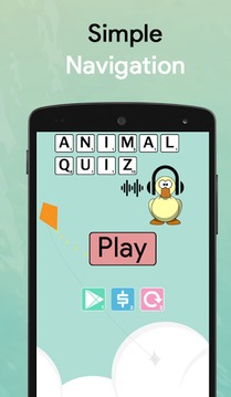 Guess Animal Sounds Game Quiz游戏截图1