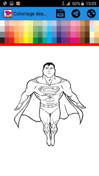 Super Hero Coloring Book游戏截图5