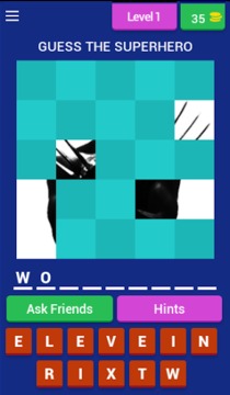 SuperHero Quiz游戏截图1