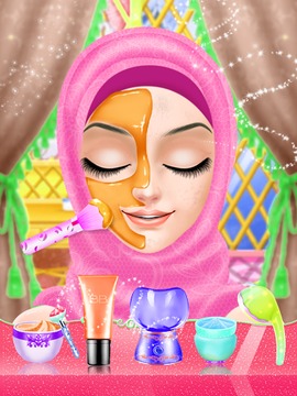 Hijab Wedding Makeup Dress Up游戏截图2