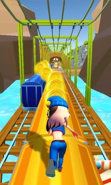 Subway Train Rush Run游戏截图5