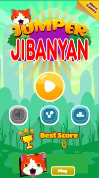 Jumper Jibanyan Yo Kaii Watch游戏截图1