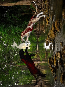 Cheetah Panther Safari Hunting游戏截图1