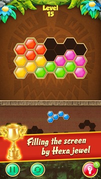 Hexa Block Puzzle Jewel游戏截图3