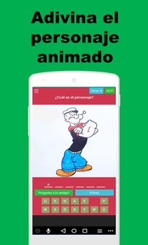 Adivina el dibujo animado游戏截图1