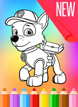 How To Color Paw Patrol游戏截图2