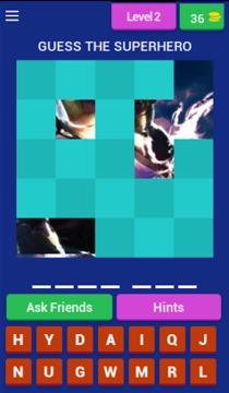 SuperHero Quiz游戏截图3