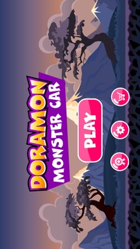 Doramon Monster Car游戏截图1