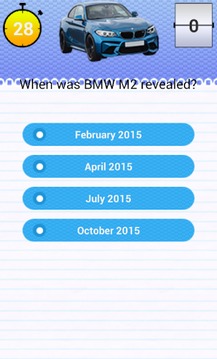 Quiz for BMW M2 Fans游戏截图3