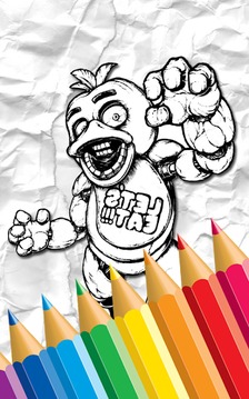 Coloring Book for Five Night游戏截图5