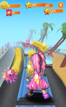 Subway Pink Shopkins Run游戏截图3