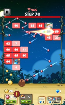 Brick Breaker : Angry Hunter游戏截图5