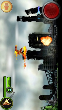 Heartblast Alien - Flame Shoot游戏截图1