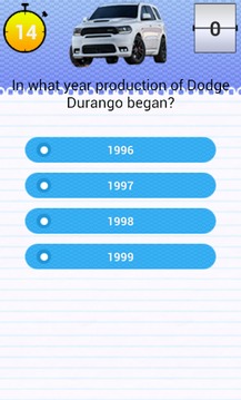 Quiz for Dodge Durango Fans游戏截图3