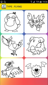 Coloring Pages for Pokem游戏截图5