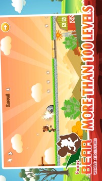 Funny Bear World Run Adventure游戏截图1