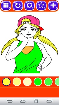 Coloring Princess Girls-Book游戏截图4