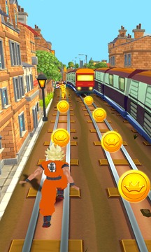 Subway Vegeta Run Dragon游戏截图2