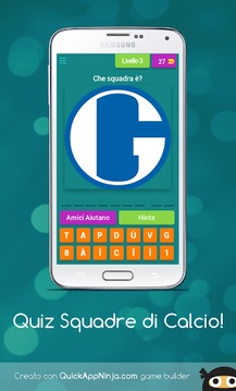 Quiz Squadre di Calcio!游戏截图4