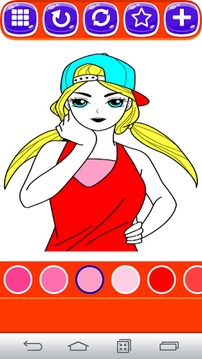 Coloring Princess Girls-Book游戏截图3