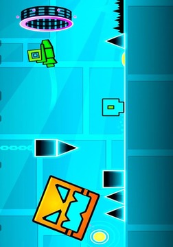 Super Geometry World Dash Run游戏截图1