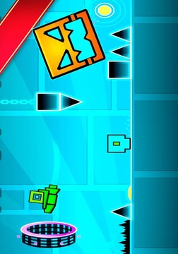 Super Geometry World Dash Run游戏截图2