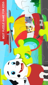 PAW Puppy Car Puzzle游戏截图2