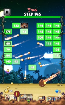 Brick Breaker : Angry Hunter游戏截图3