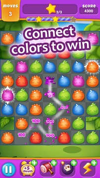 Jelly Drops - Match 3游戏截图1