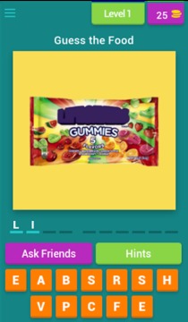 Guess test yourself food游戏截图1