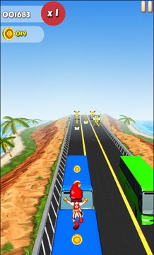 Mario Subway Surfers游戏截图5