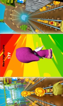 Subway Masha Surf Run游戏截图2