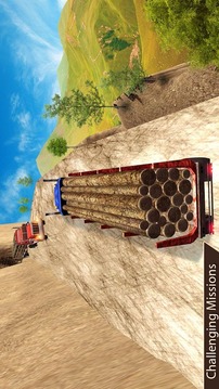 Real Truck Hill Drive Sim 2017游戏截图2