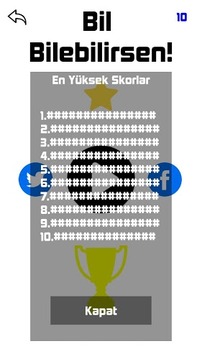 Bil Bilebilirsen游戏截图4