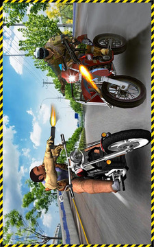 Stunt Rider Bike Attack Race游戏截图1