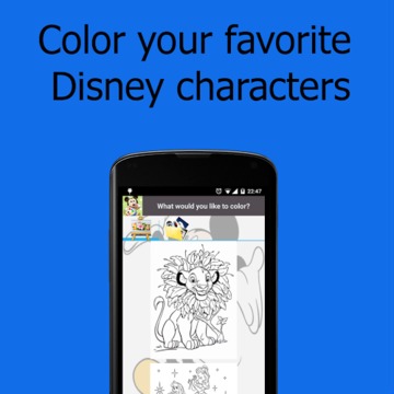 Color kids: Disney Colouring游戏截图1