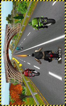 Stunt Rider Bike Attack Race游戏截图3