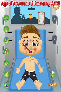 Celebrity Ambulance Kids EMT游戏截图4