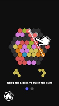 1010 block hexagon: relax time游戏截图1