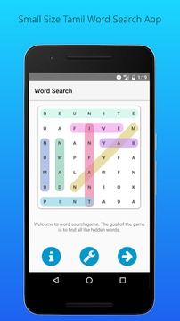 Tamil English Word Search Game游戏截图1