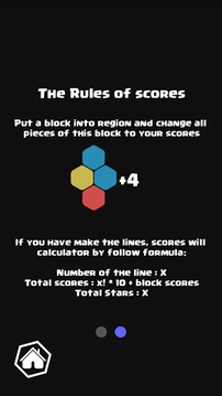 1010 block hexagon: relax time游戏截图2