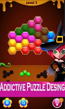 Hexa Honey Puzzle游戏截图2