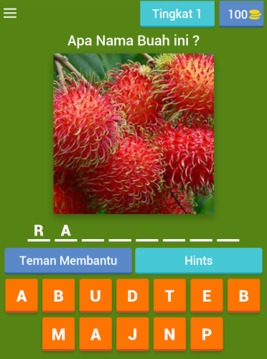 Mengenal Nama Buah-buahan游戏截图3