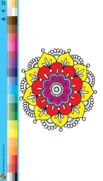 Free Mandala Coloring Book游戏截图2
