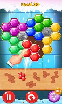 Block Mania - Hex Puzzle游戏截图1